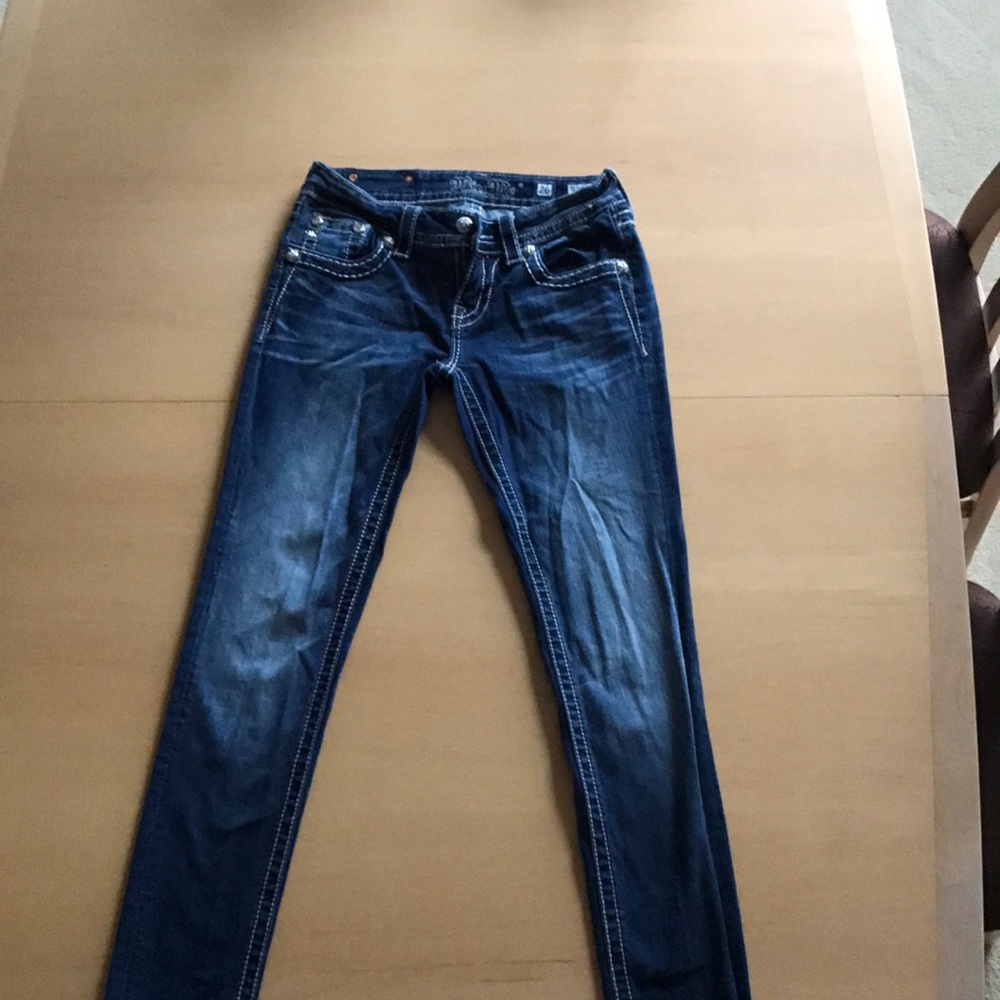 MissMe signature rise skinny jeans
